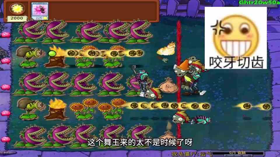 植物大战僵尸：机枪火炬守阳光，铁门一个足以拿下