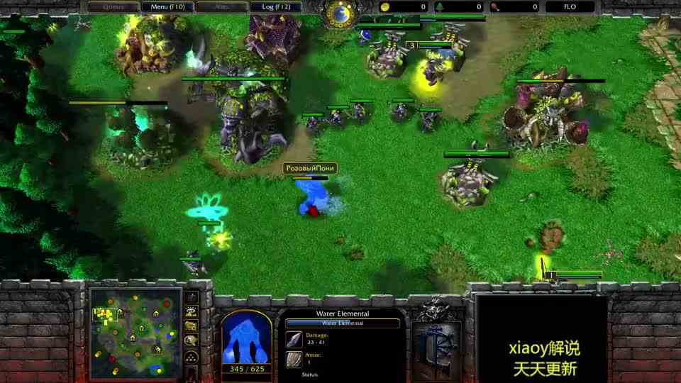 皇冠大恶魔最大的敌人魔兽争霸xiaoy解说LiiLD.CTGW