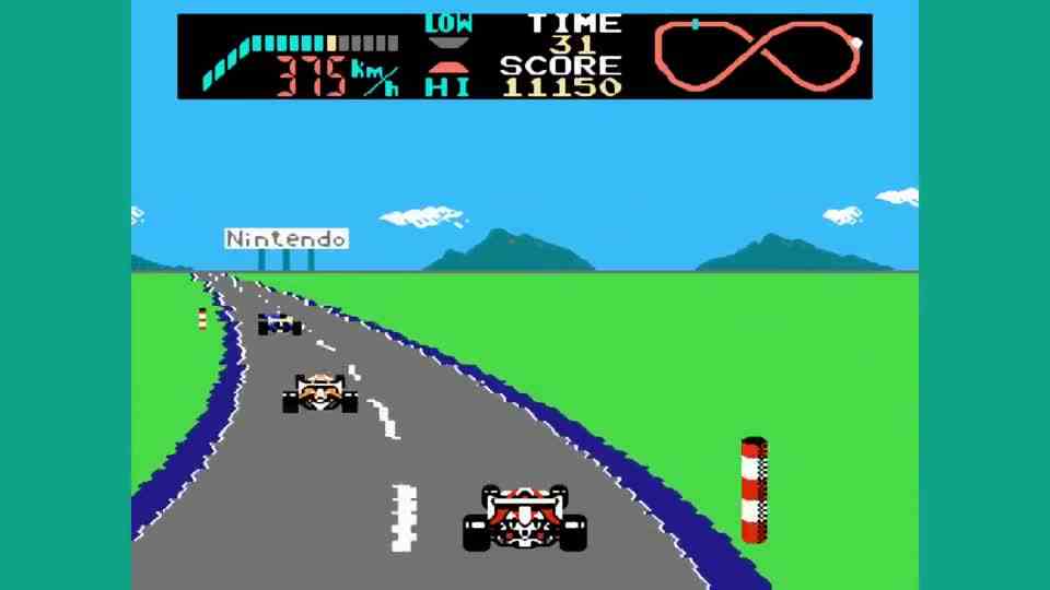 红白机游戏，大赛车，这次成功的通关了！