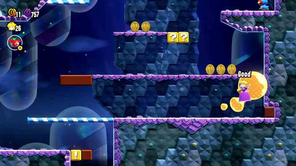 马里奥惊奇全收集实况攻略：W2朵朵高山第2期