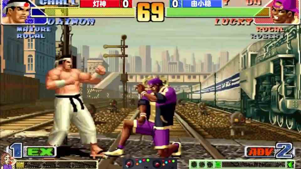 拳皇98c：卢卡尔四次大招太残忍，一套35连狂虐灯神