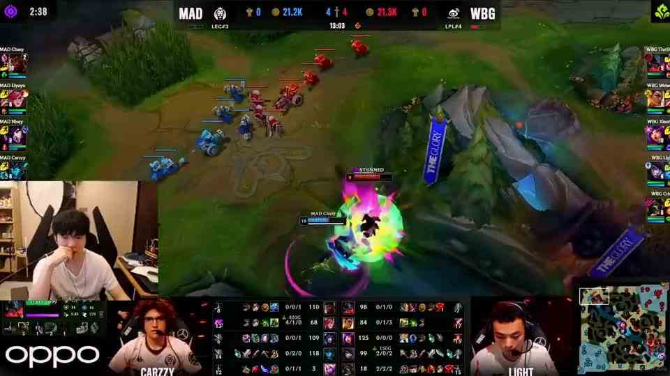 Rookie：怎么看个WBG的比赛，比我自己上去打还要紧张啊！