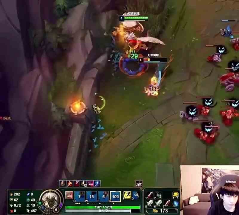 小超梦幕刃建模暴捶剑姬团战1v5五杀真的太无敌了