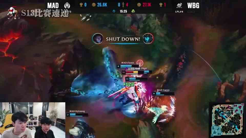 微笑解说WBG对战MAD，R闪天使位降世河道剑魔，小虎被点菜险翻车