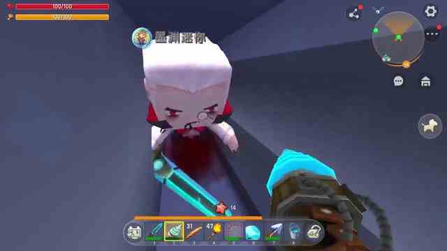 迷你世界：神棍小墨用玄学找钻石，忽悠我和兔八哥