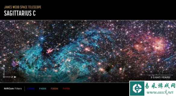韦伯太空望远镜拍到银河系中心新图 绚丽异常叹为观止