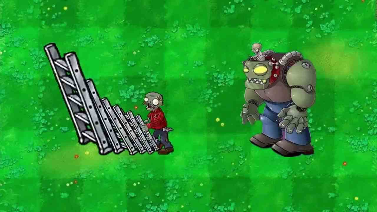 植物大战僵尸：梯子僵尸的一生，做了一个“通天梯”？