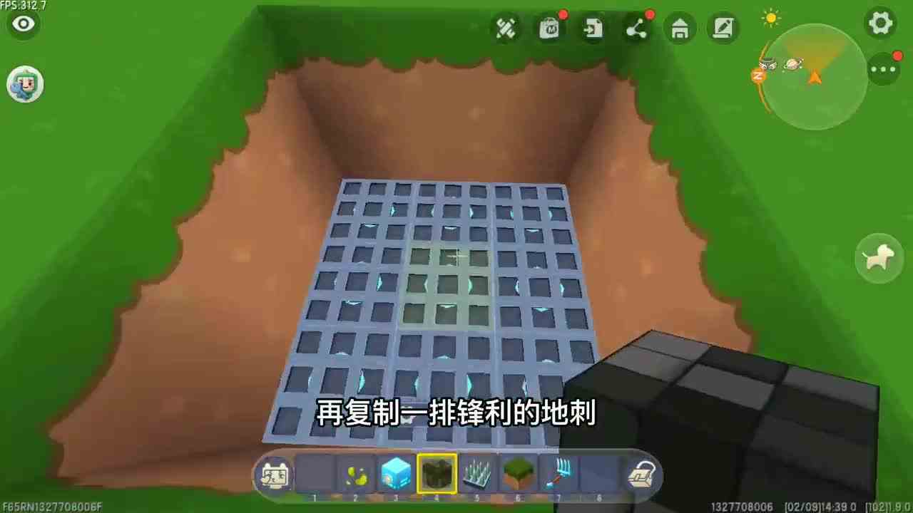 迷你世界：不同玩家制作吸血麦田，新手缺根筋，大神的简单又快速