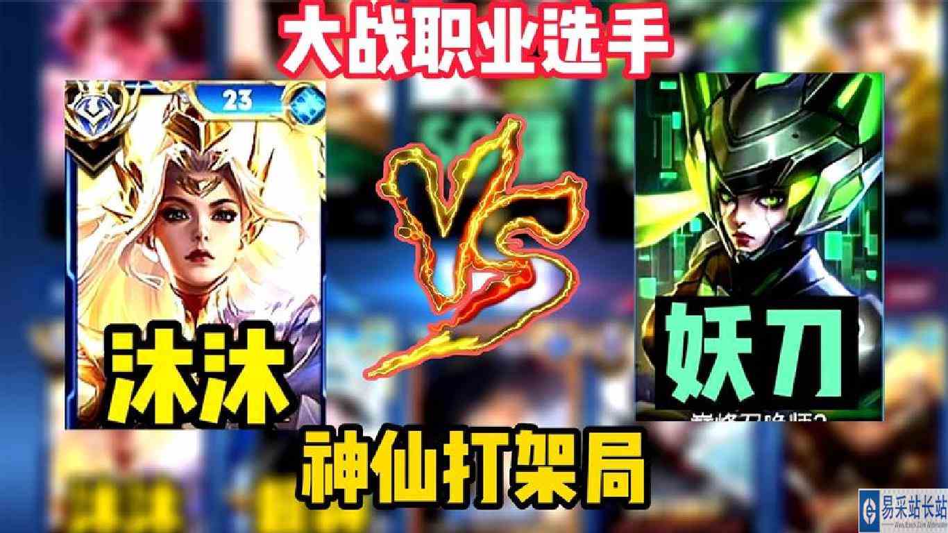 花木兰天花板沐沐携手赖神大战职业选手狼队妖刀，全都是高光时刻