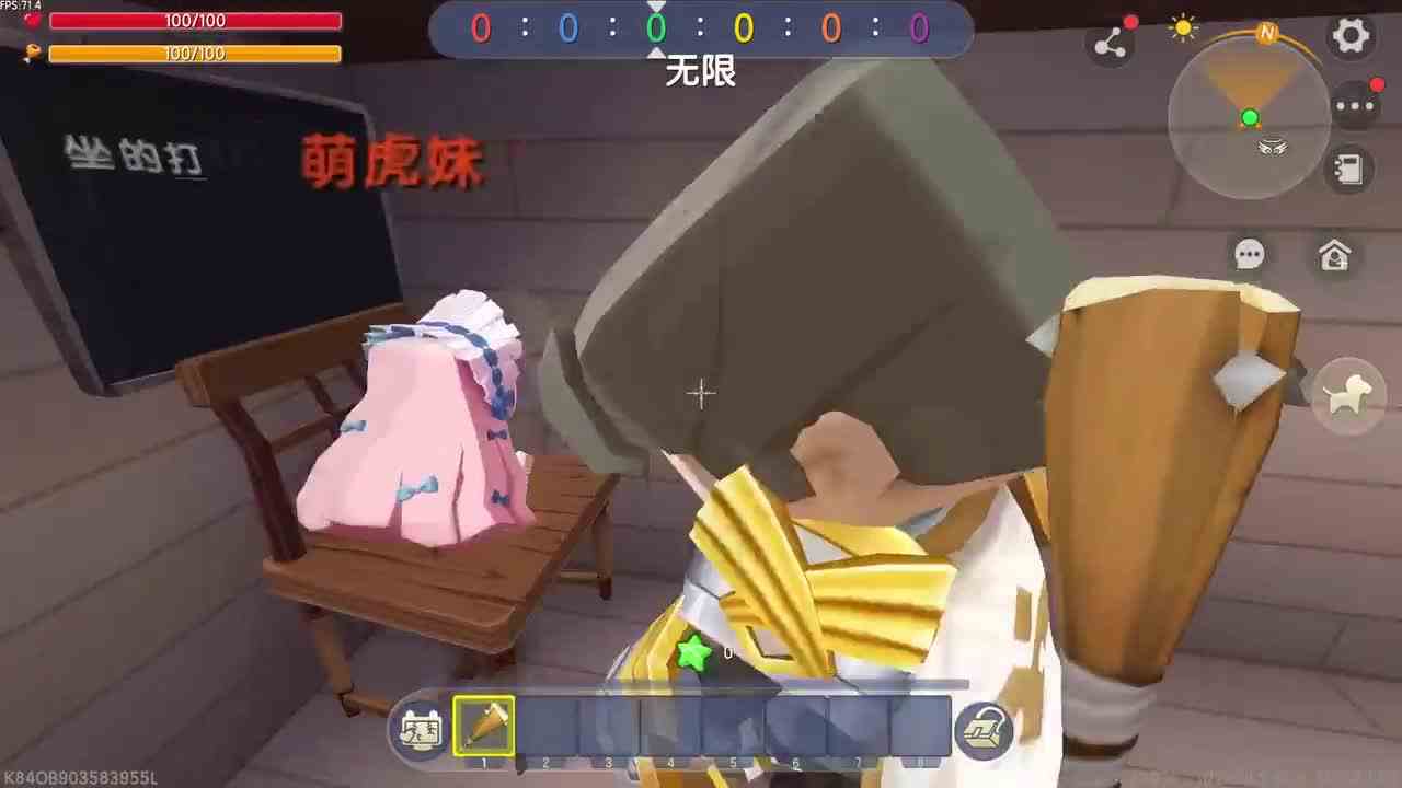 迷你世界：虎妹子考试倒数第一名，气的小宇高血压快犯了