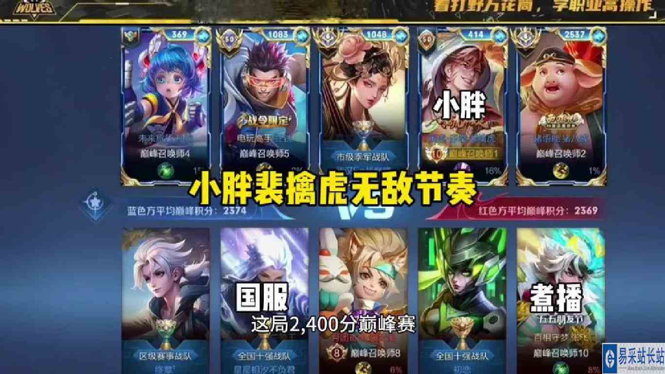 小胖裴擒虎打出无敌节奏运营，感受顶尖野王的操作思路#狼队小胖