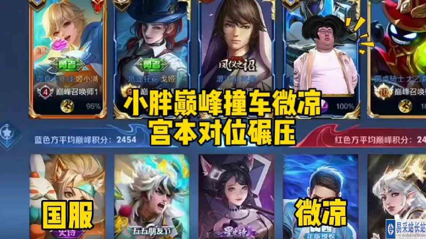 小胖撞车微凉，百评宫本全局碾压狠狠吃分，你的胖皇，无限猖狂