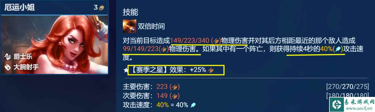 《金铲铲之战》S10爵士乐女枪阵容攻略