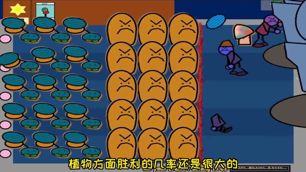 植物大战僵尸：魅惑菇\-几个僵尸博士？一个够打吗？植物大战僵尸