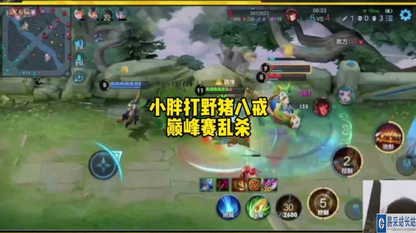 小胖猪八戒打野巅峰1900乱杀，思路清晰输出拉满接近满评