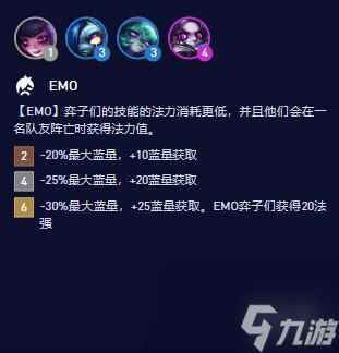 《云顶之弈》S10EMO羁绊属性介绍