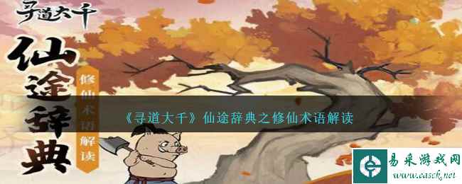 《寻道大千》仙途辞典之修仙术语解读