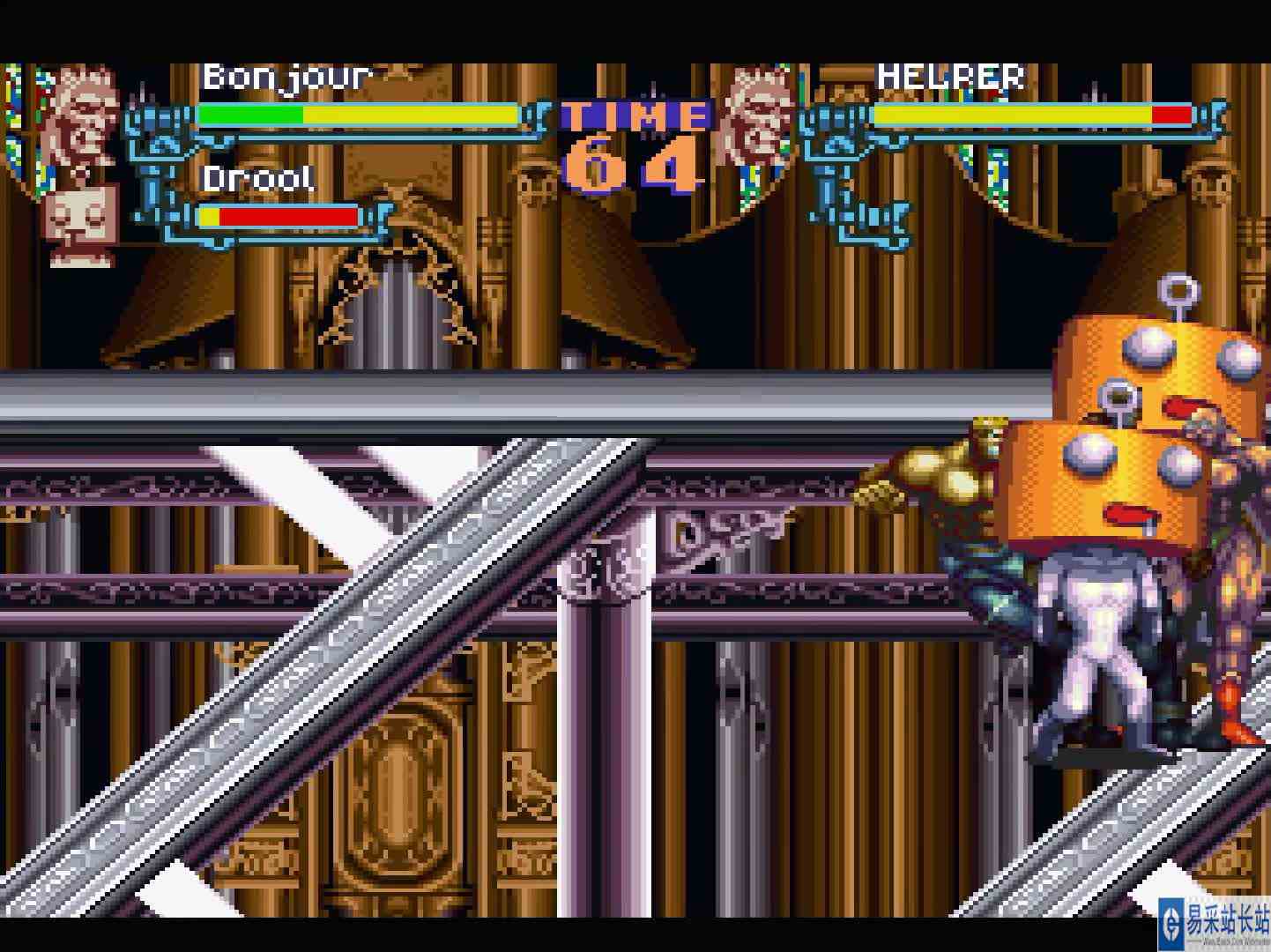 朋友游戏\-美食战士 Gourmet Warriors SNES