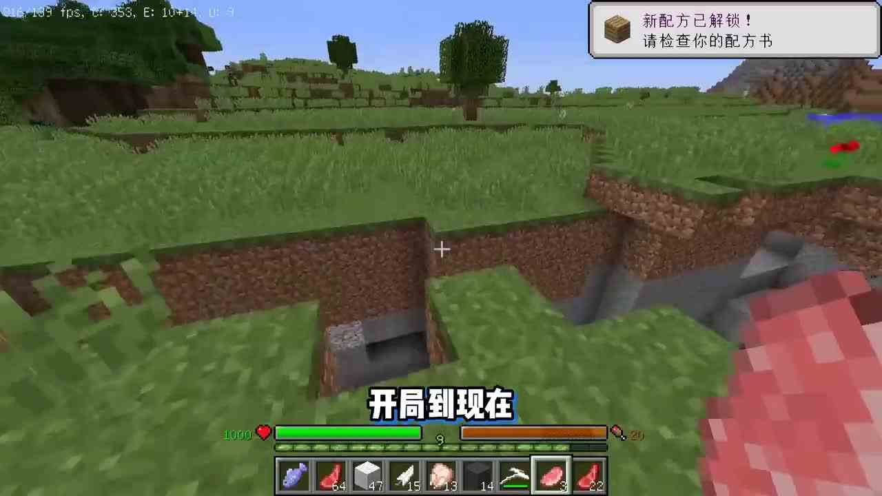 我的世界：开局是菜鸟，最后进化成HIM！