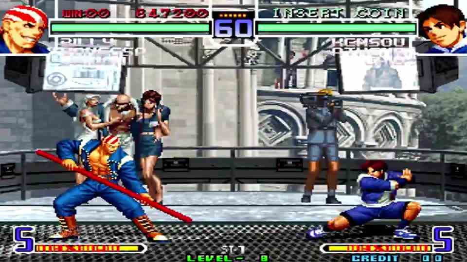 拳皇2002大门连招表演，这一套隐藏必杀技根本扛不住