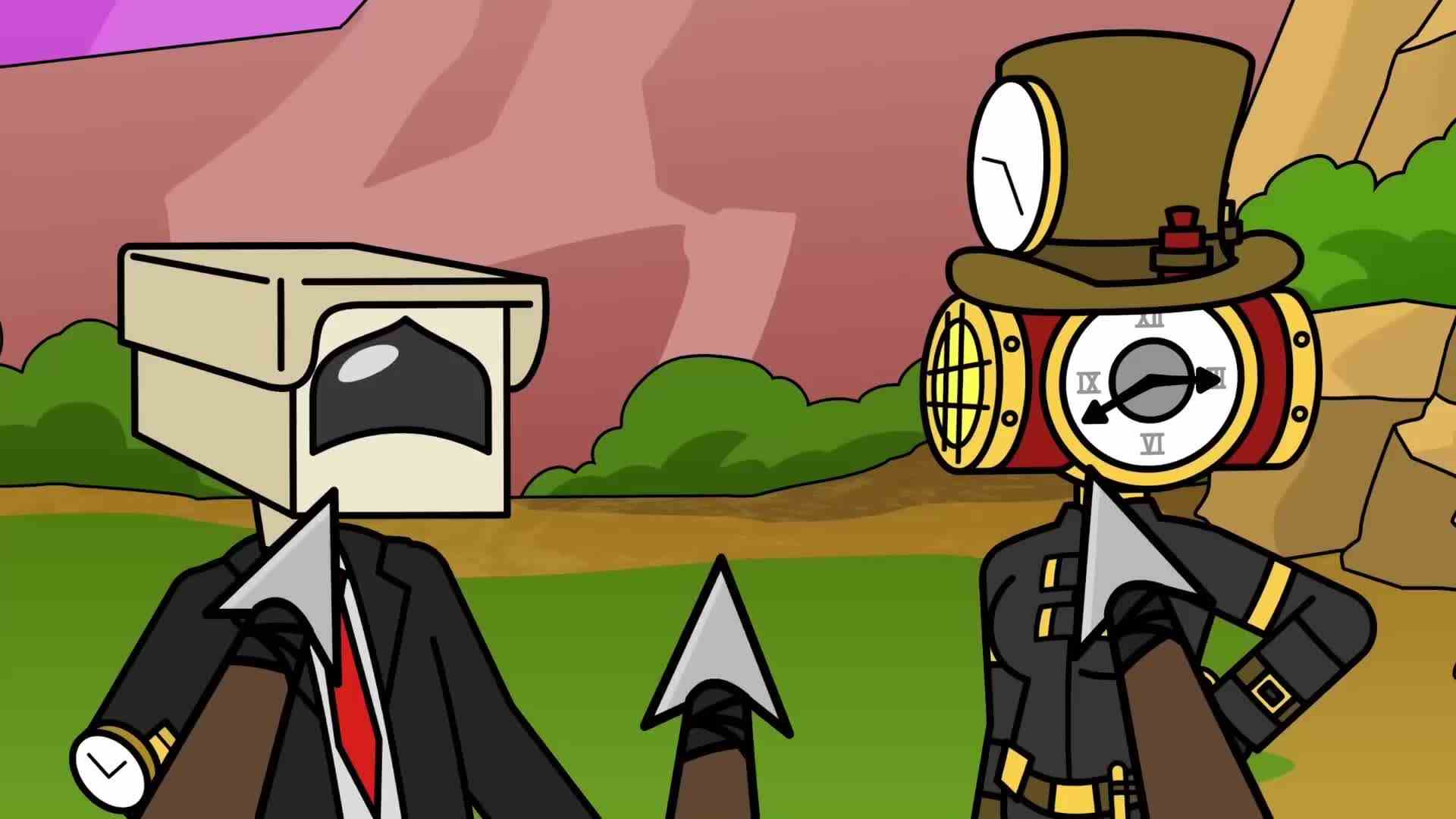 马桶人VS监控人：最强暗黑泰坦抓走时钟人，气死我了！