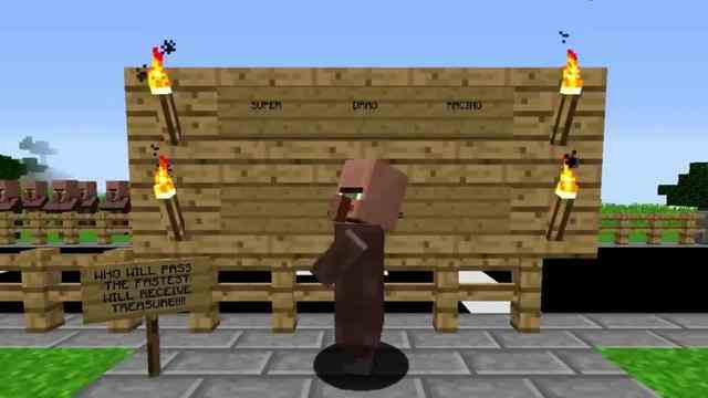 我的世界：速度竞争，菜鸟能否拔得头筹