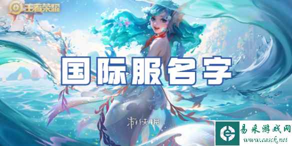 王者荣耀国际服名字
