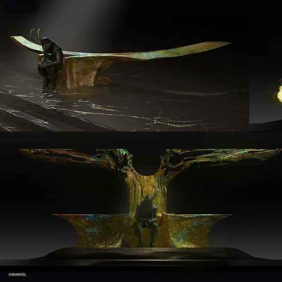 漫威《洛基》第二季概念图曝光 洛基王座、时钟小姐等