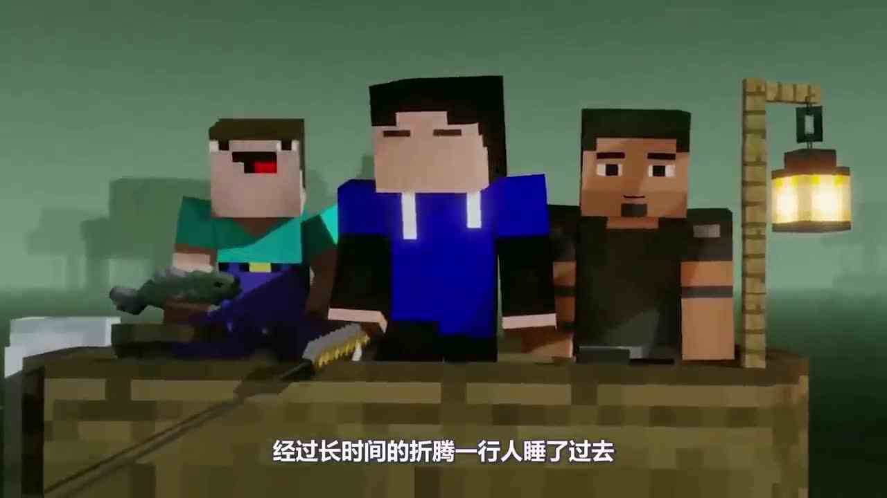 我的世界：世界上最古老的神秘湖怪？菜鸟被拖入湖底，生死未卜！