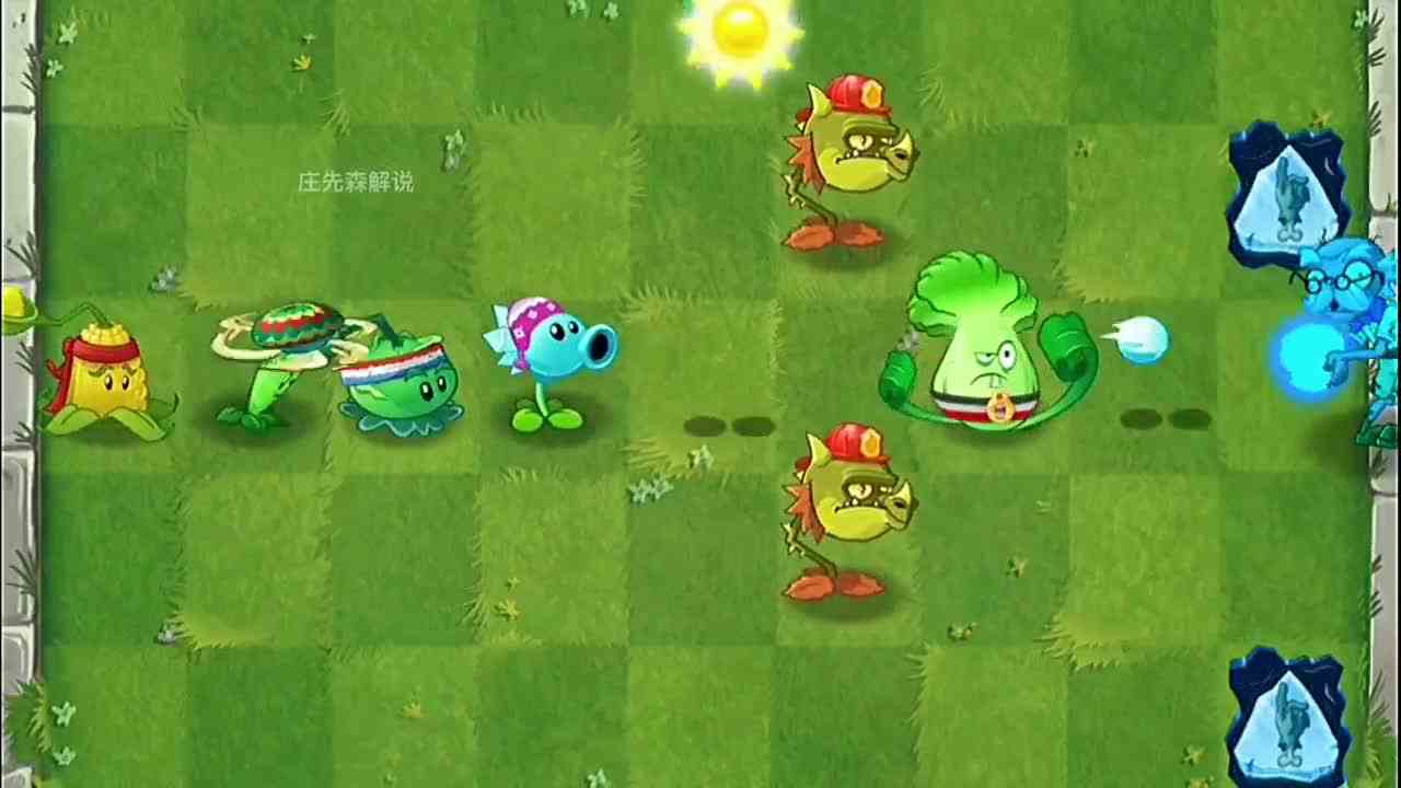 植物大战僵尸：哪个组合能击败1个老爹？