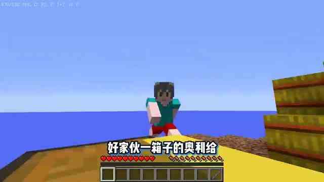 我的世界：开局在泥土海岛，升级成无尽块海岛！