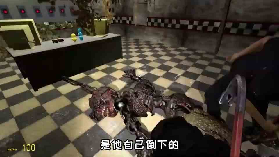 GMOD游戏：爱笑熊终于当上了保安，能否在玩具熊的披萨店待到第二天