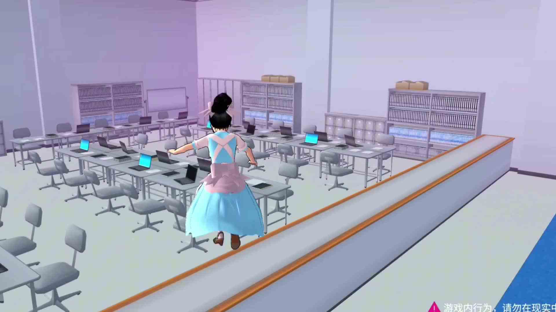 樱花校园模拟器:躲猫猫之躲避裂口男#樱花校园模拟器