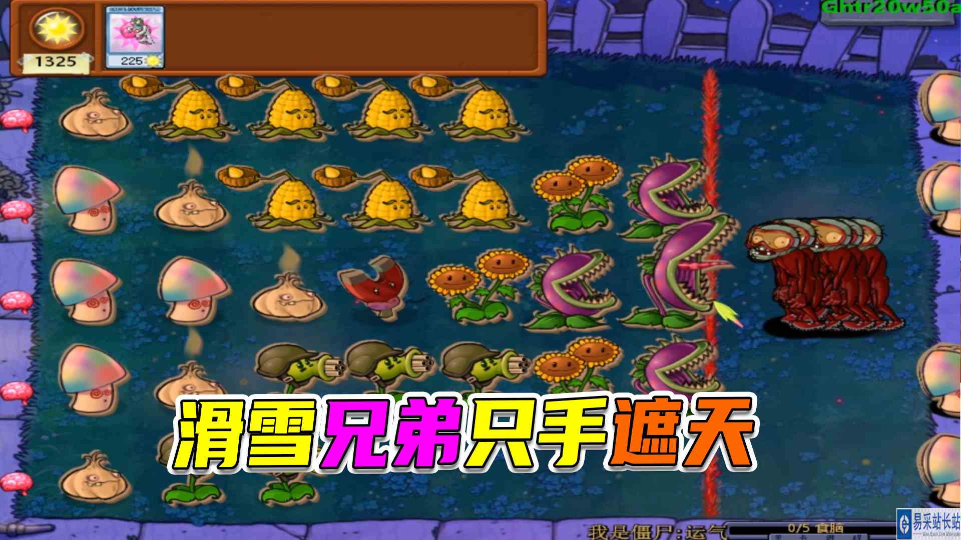 植物大战僵尸：前方本无路，走了人多了便有了路