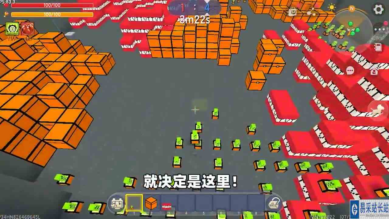 迷你世界：方块躲猫猫！奶糖发现了无敌点位，野人开挂都抓不到？