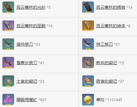 《原神》和璞鸢属性介绍