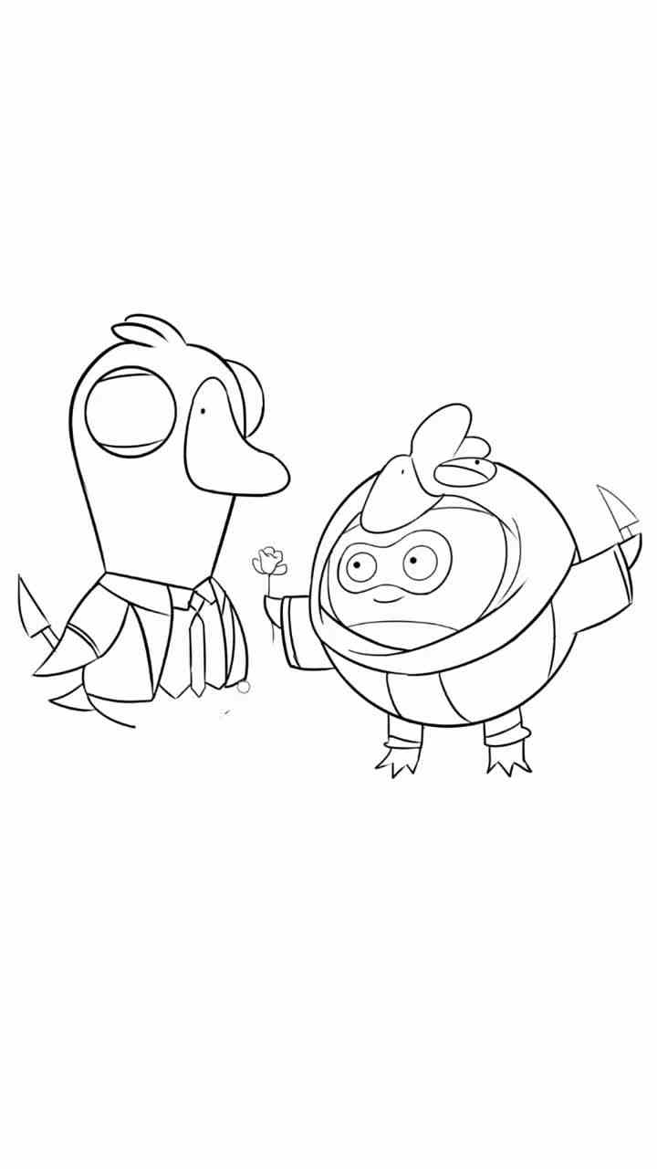 56. 舌头无骨确是伤人最深 #拟人 #蛋仔派对 #鹅鸭杀