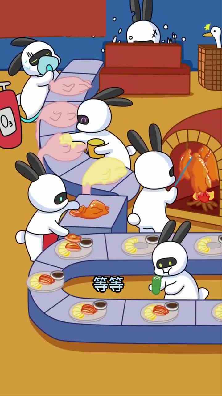 106. 让监察者来惩罚你吧！馋嘴兔！  #兔子拟人#拟人  #万物皆可拟人化