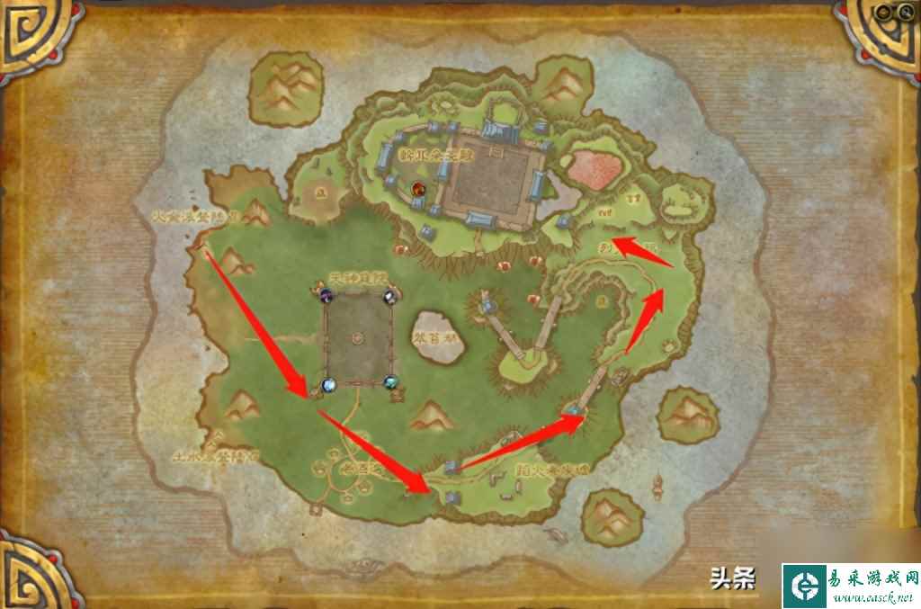 翔龙骑士团龙蛋分布图（魔兽翔龙骑士团声望速刷教程）「必看」