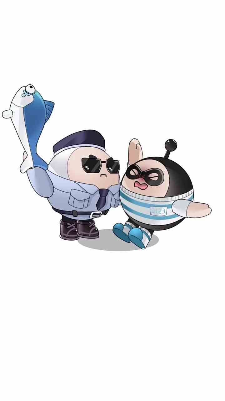 24. 保安蛋拟人，保护小蛋仔们平安 #蛋仔派对   #拟人  #夏日暴击