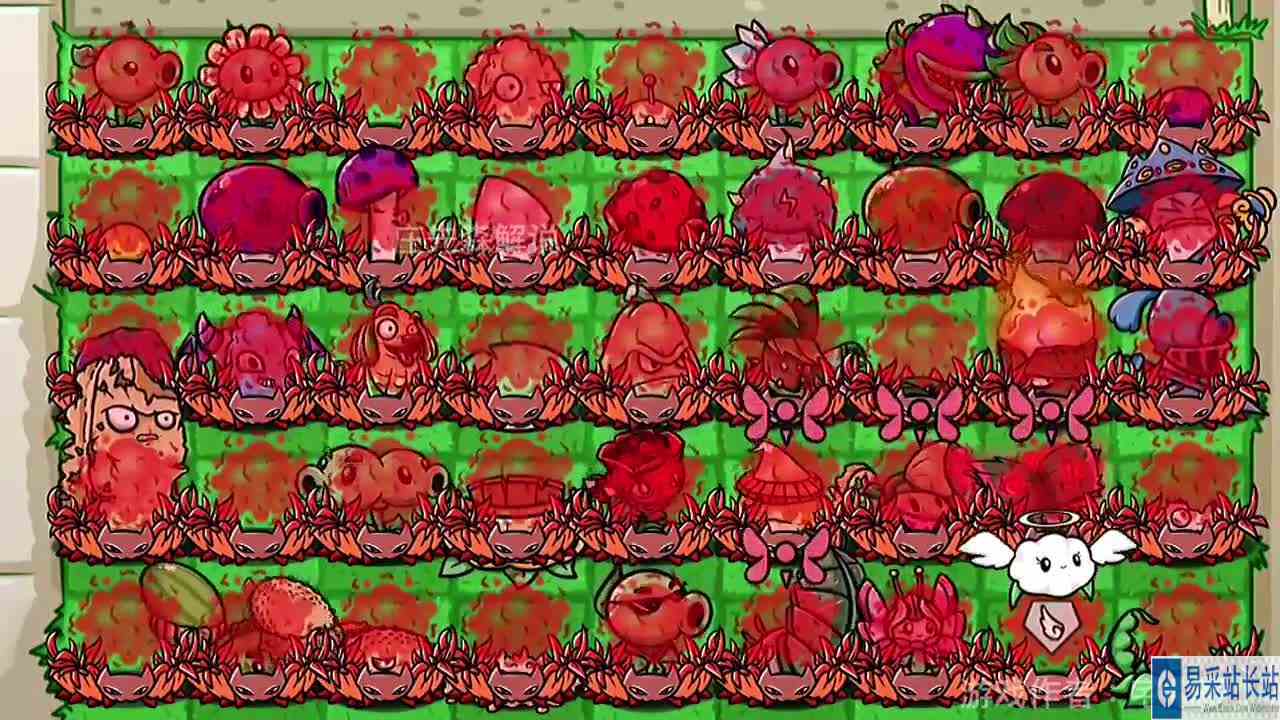 植物大战僵尸：哪些植物种在鲜血花圈上面不会掉血？