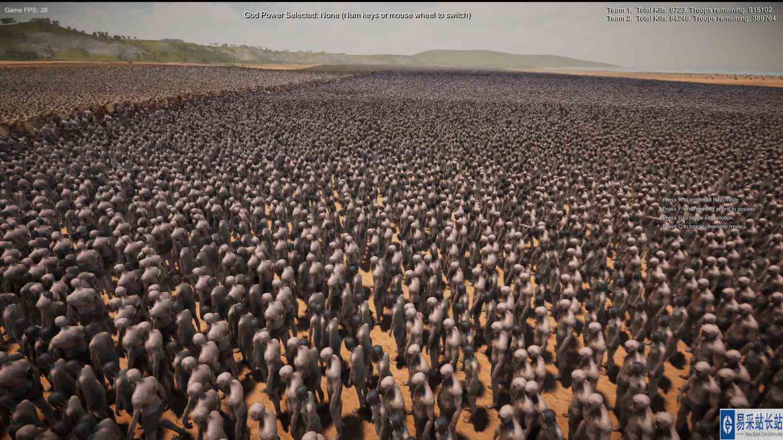 史诗战争模拟器2：百万丧尸冲锋，40万名斯巴达勇士能否抵挡？