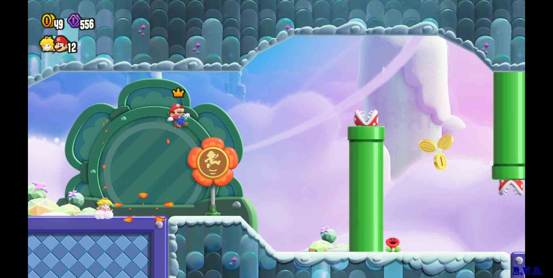 超级马里奥兄弟惊奇双人联机EP06\-粉粉的千层蛋糕史莱姆太萌了