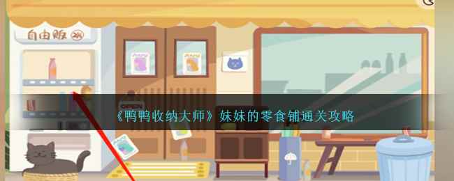 《鸭鸭收纳大师》妹妹的零食铺通关攻略