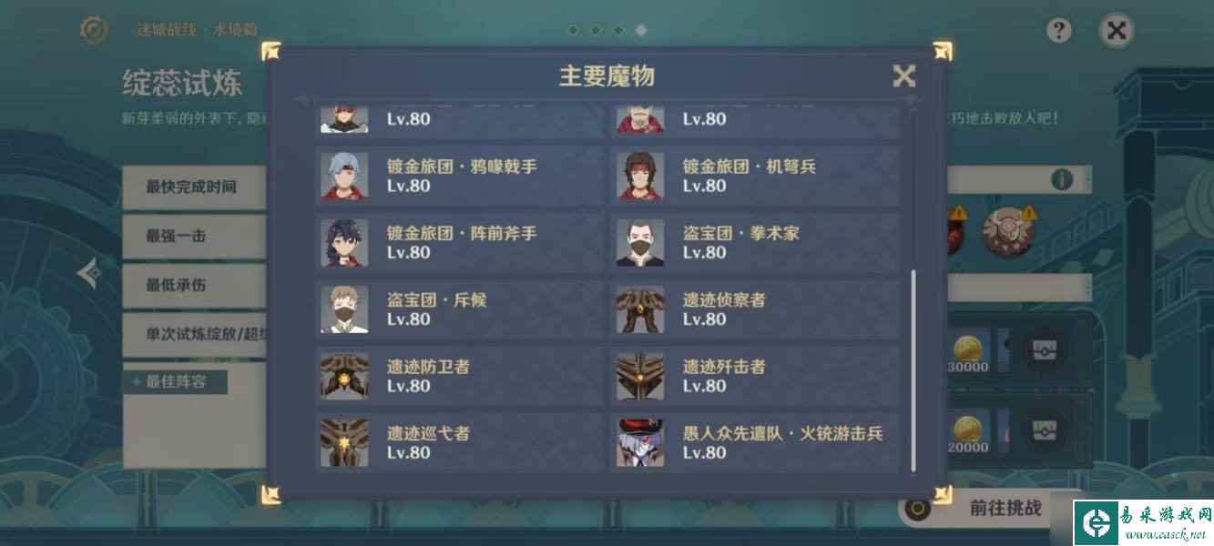 《原神》4.2迷城战线水境篇第四天打法推荐