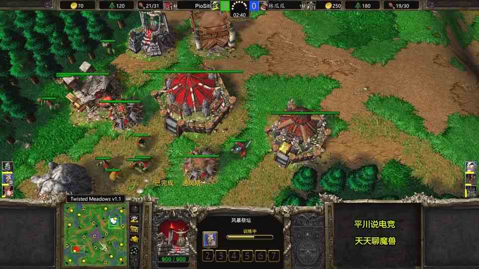 4个矿3个兵营，100人口狂小狗，对手：这也太强了吧？魔兽争霸3