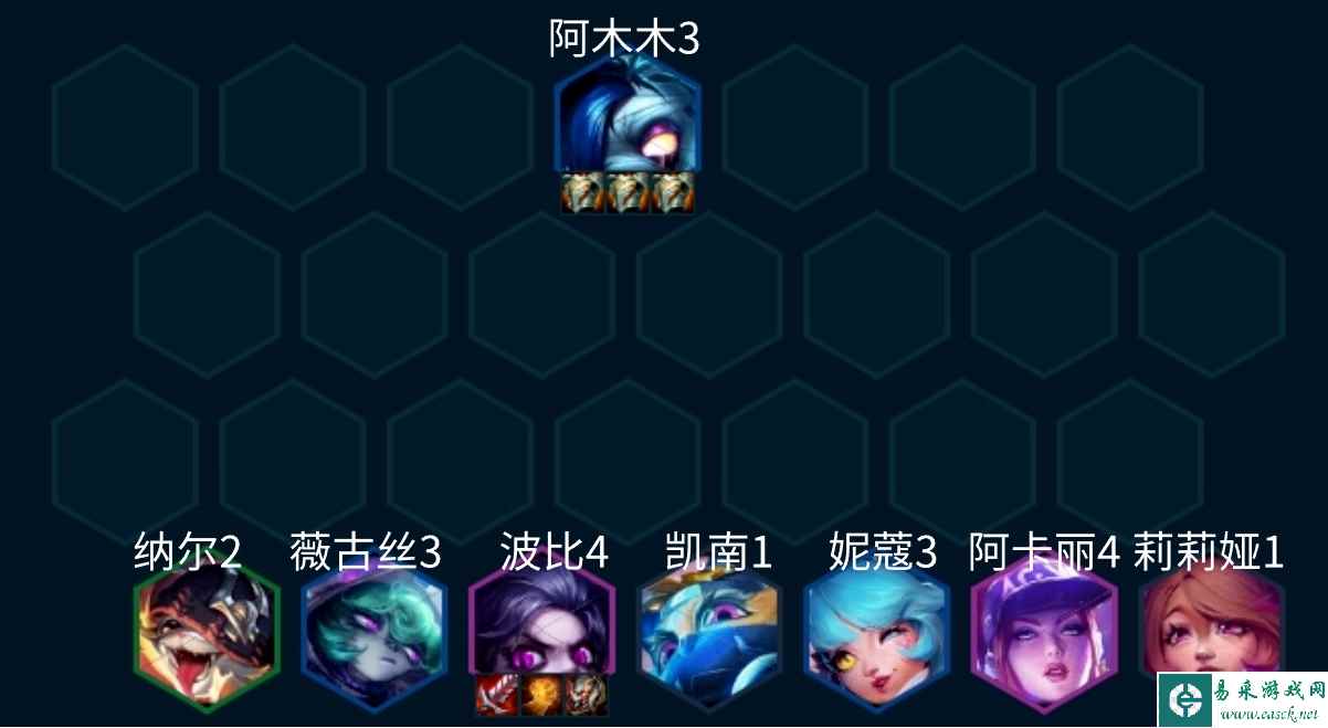 《金铲铲之战》三板甲赌阿木木阵容攻略