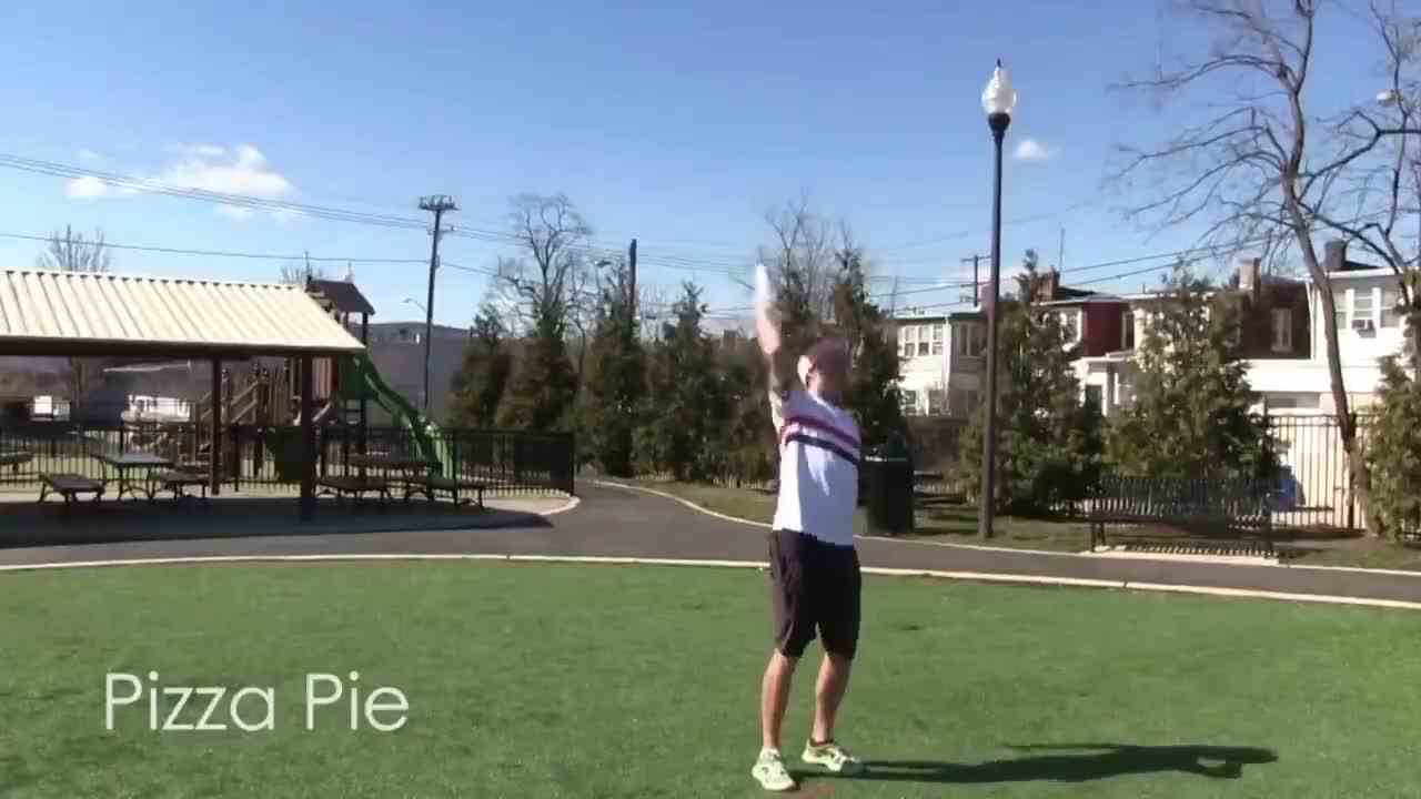 【飞盘】42种手法，各个手法都帅，你会几种手法？