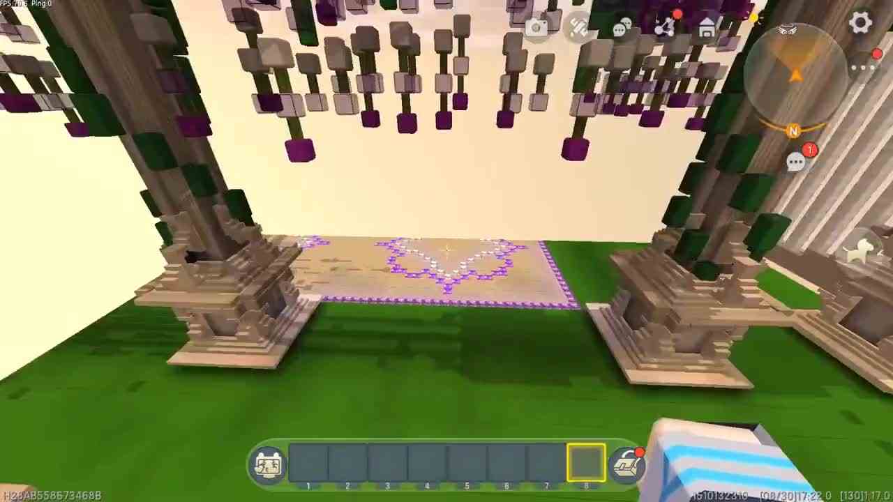 迷你世界虚空下的美丽世界