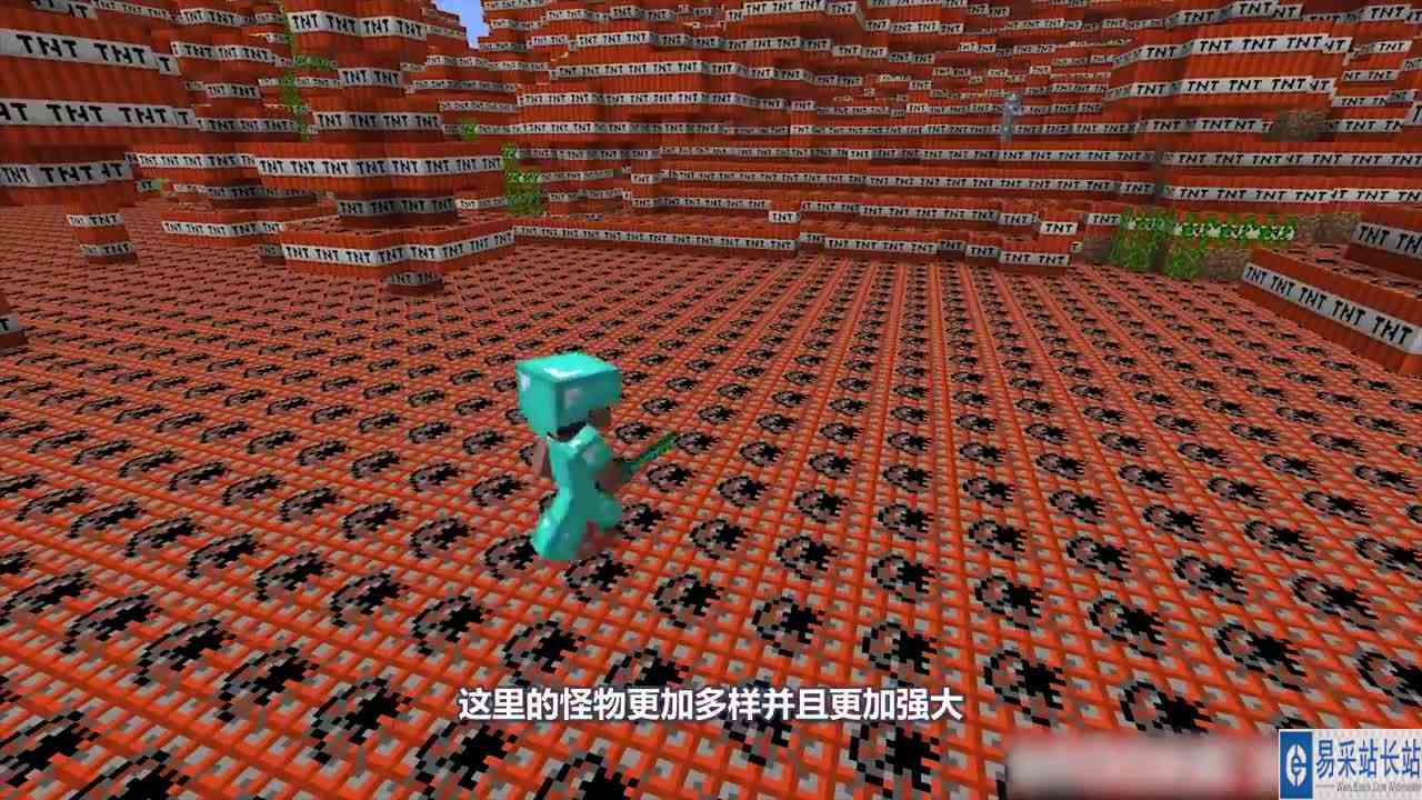我的世界：新手VS高手！TNT传送门，这些怪物都不是人能惹的